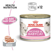 Royal Canin Mother & Babycat Instinctive Mousse (12x195g 