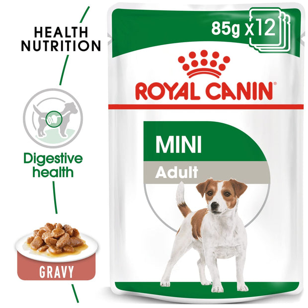 Royal Canin SHN Wet Food Mini Adult Pouches (12x85g) - Dog 