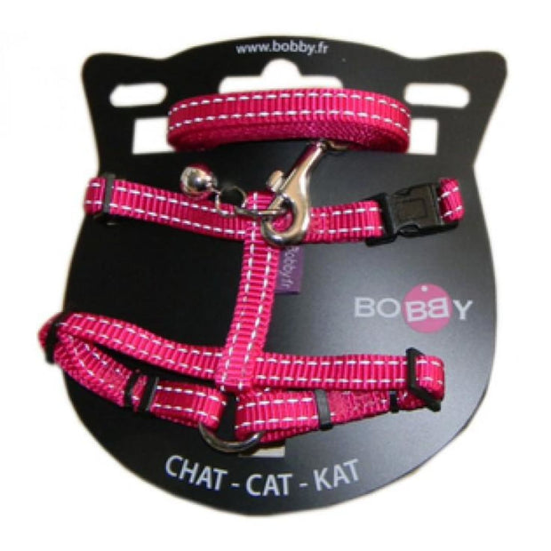 Safe Harness & Lead - Fushia - Cat Collars & Tags