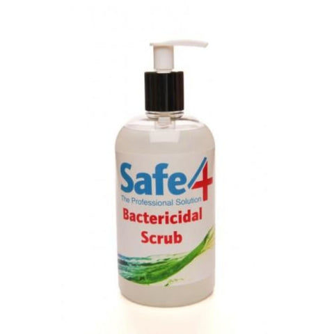 Safe4 Bactericidal Hand Scrub 500ml - First Aid