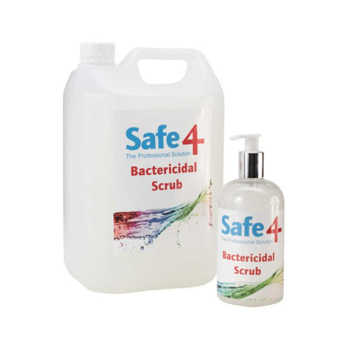 Safe4 Bactericidal Hand Scrub 5L - First Aid