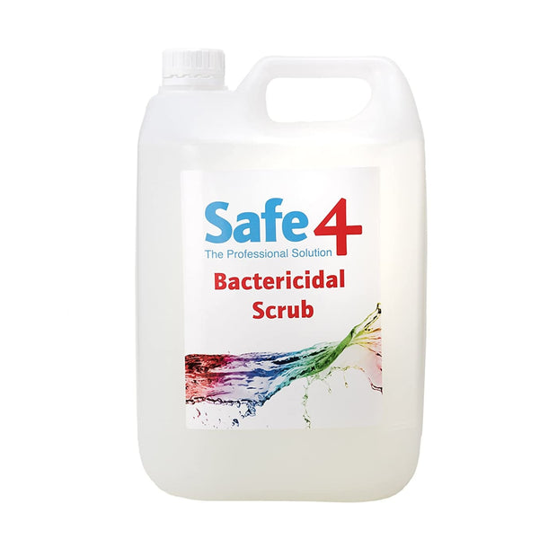 Safe4 Bactericidal Hand Scrub 5L - First Aid