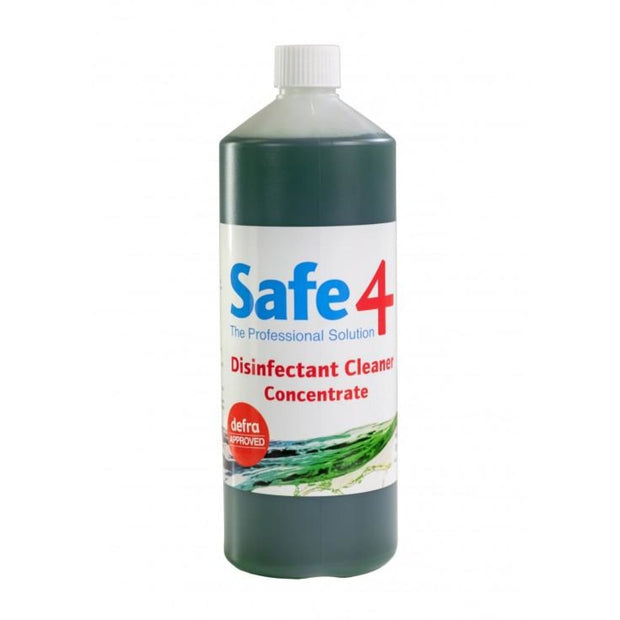 Safe4 Concentrated Disinfectant - Apple 900ml - First Aid
