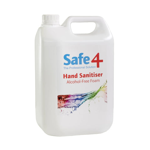 Safe4 Foam Hand Sanitizer 5L - First Aid