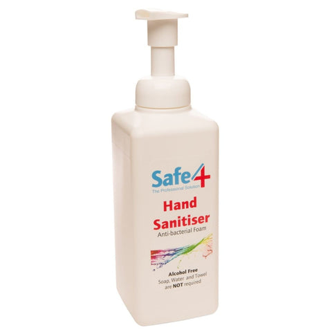 Safe4 Foam Hand Sanitizer 600ml - First Aid