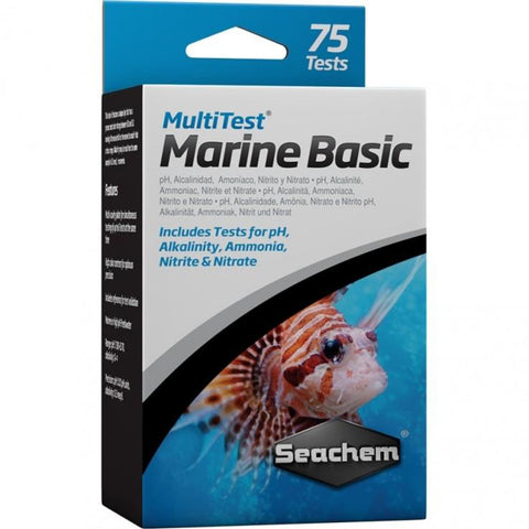 Seachem MultiTest Marine Basic - Fish Substrate