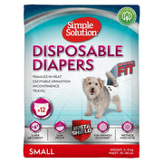 Simple Solution Disposable Diapers for Dogs - Small - 