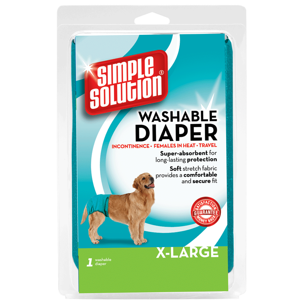 Happypets Simple Solution Washable Diapers for Dogs – HappyPets - Main Image