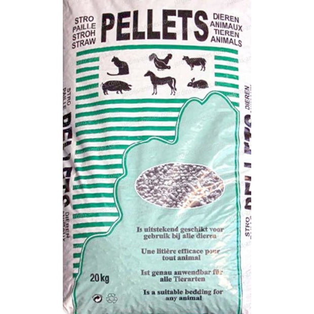 Straw Pellets Animal Bedding (20kg) - Bedding