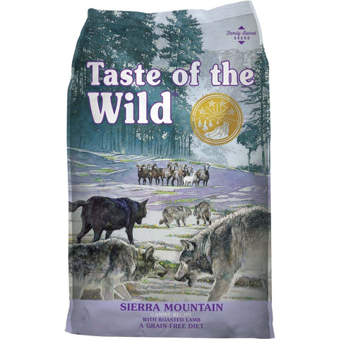 Taste of the Wild Sierra Mountain Canine Recipe - 2.27kg - 