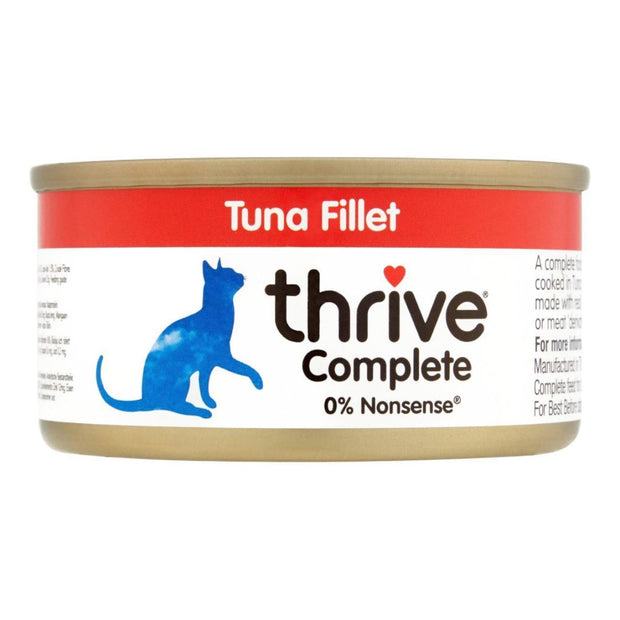 Thrive Cat Complete Tuna Fillet 75g - Cat Food