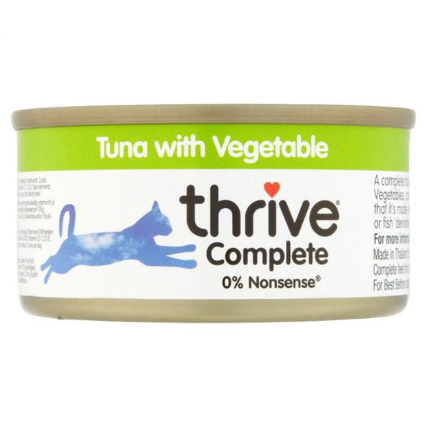 Thrive Cat Complete Tuna with Vegetables 75g - Cat Food