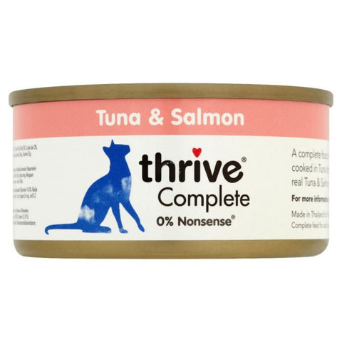 Thrive Complete Cat Tuna & Salmon (75g Tin) - Cat Food