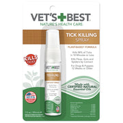 Vets Best Plant-based Tick Killing Spray (1fl.oz)