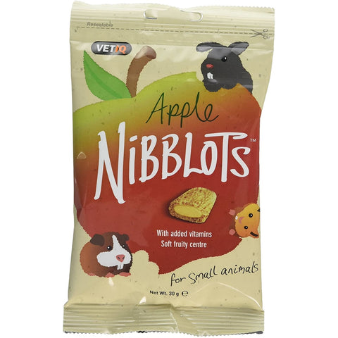 VetIQ Nibblots Small Animal Treats - Apple - Treats & Chews