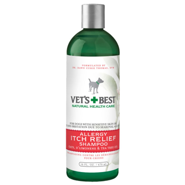 Vets Best Allergy Itch Relief Shampoo 16oz - Healthcare & 
