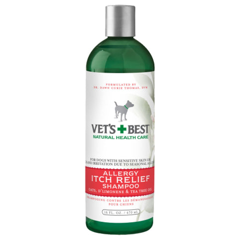 Vets Best Flea Itch Relief Dog Shampoo 16oz - Healthcare & 