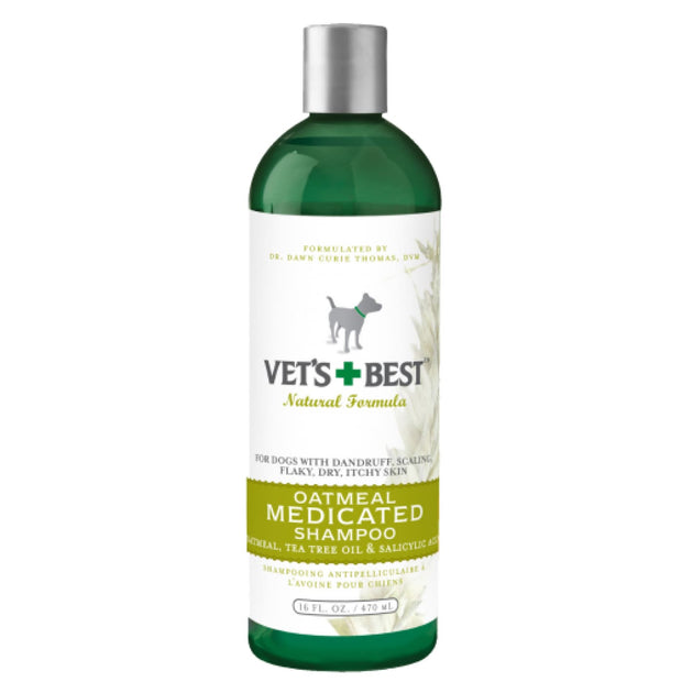 Vets Best Oatmeal Medicated Shampoo for Dogs - Healthcare & 