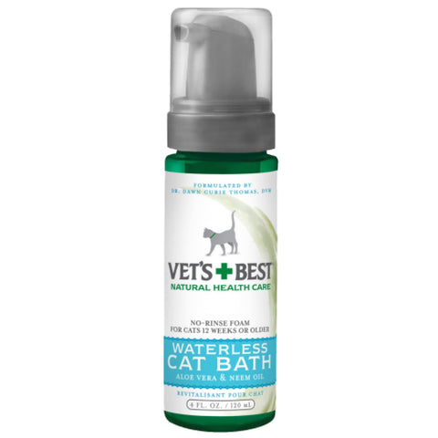 Vets Best Waterless Cat Bath - Cat Health & Grooming