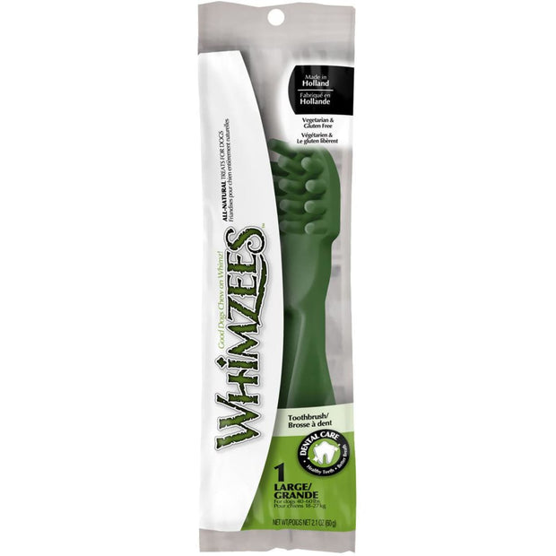 Whimzees Toothbrush Large - Single - Dog Treats