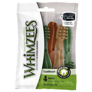 Whimzees Toothbrush Small - 4-piece - Dog Treats