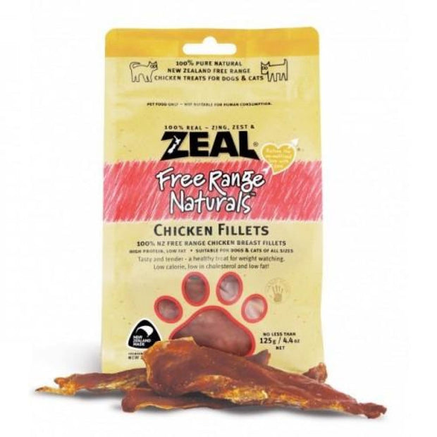 Zeal Free Range Chicken Fillets for Dogs and Cats - Cat 