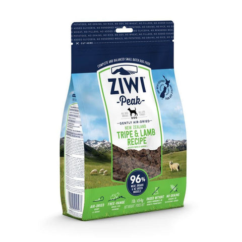 Ziwi Peak Air-Dried Tripe & Lamb for Dogs (2.5kg) - Dog Food