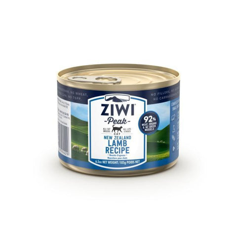 Ziwi Peak Cat Wet Recipe - Lamb (185g) - Cat Food